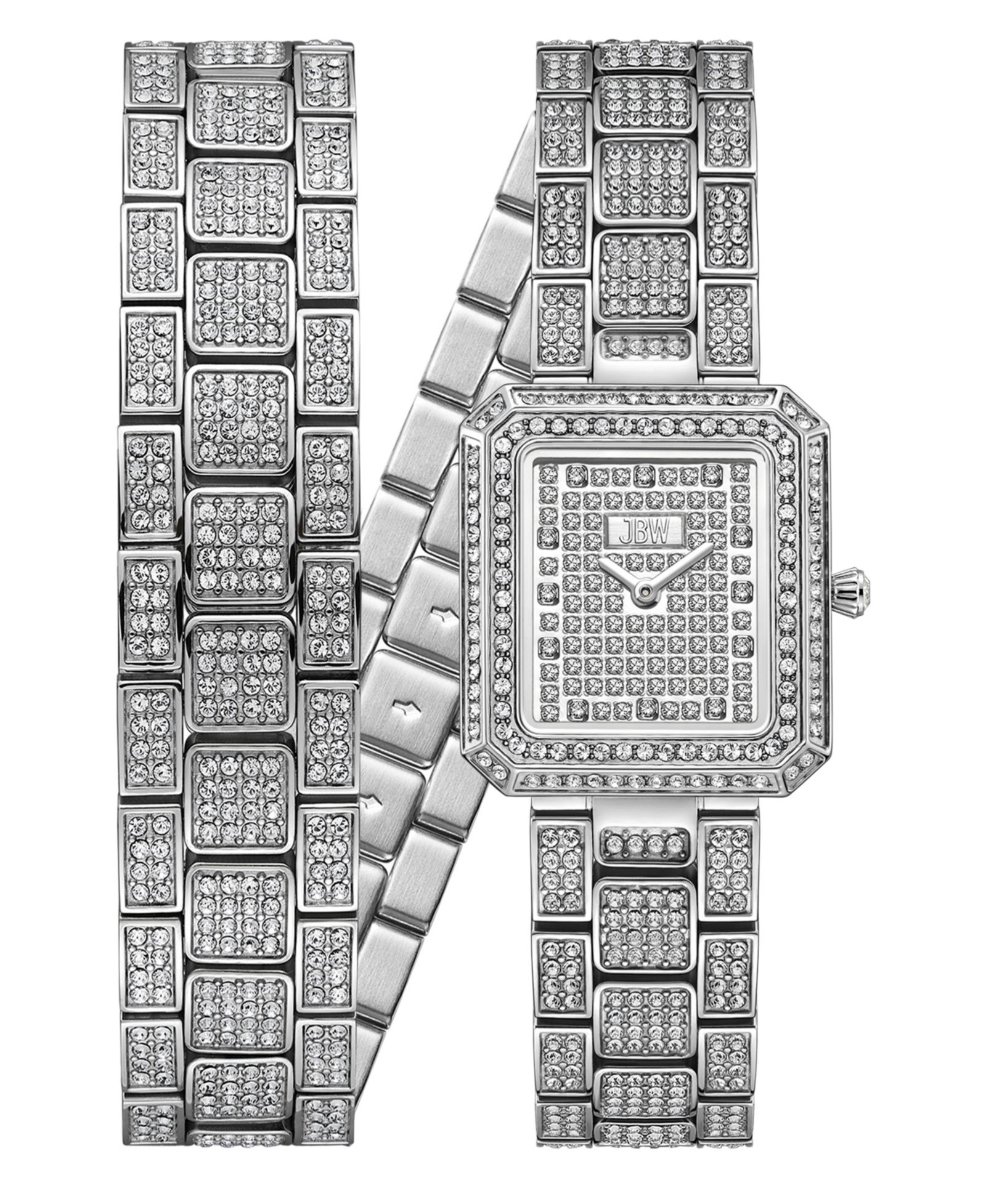 Jbw Женские часы Arc Crystal Diamond Swiss Quartz 23mm