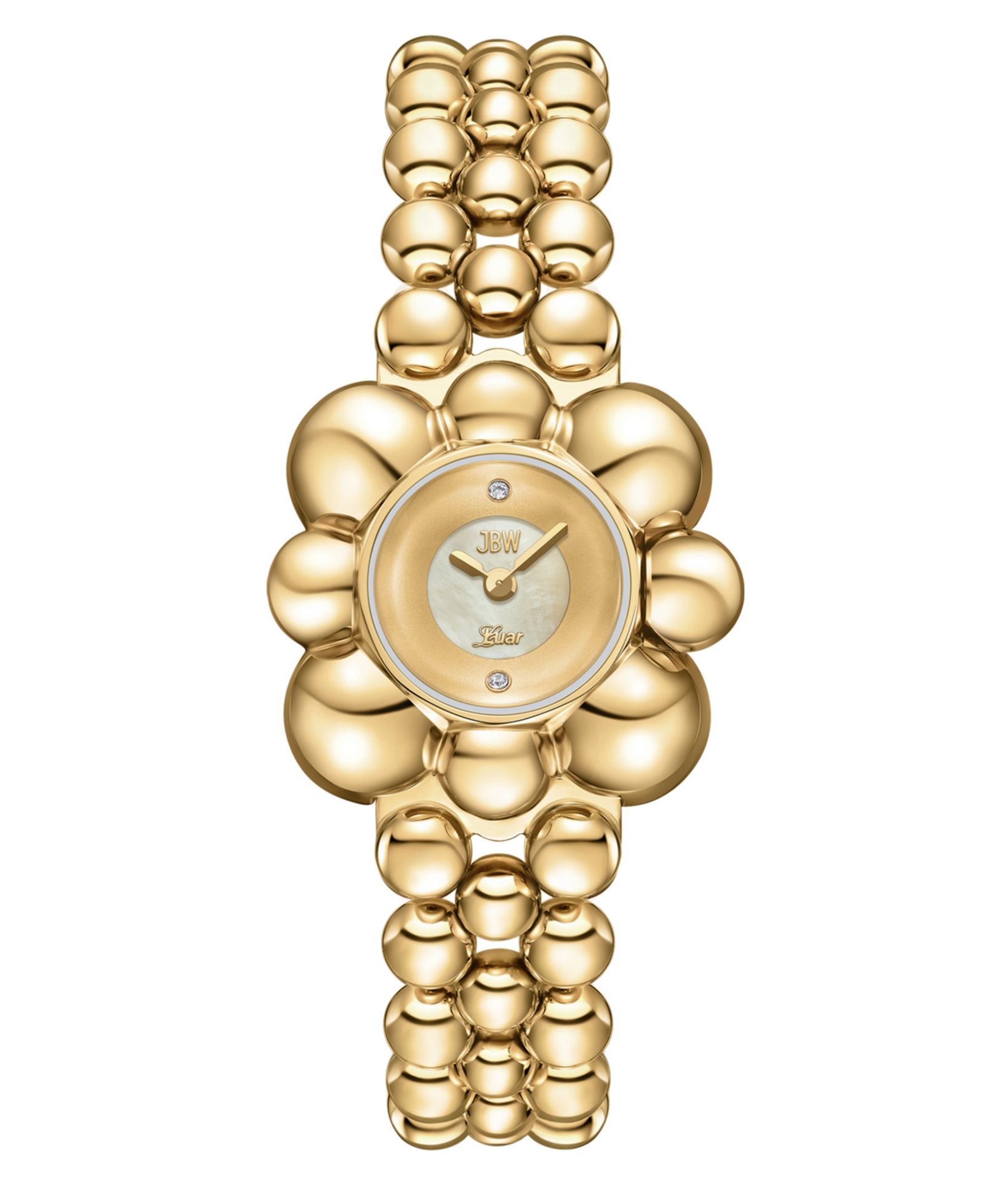 Часы Jbw Men's Atmosphere Swiss Quartz, 18k Gold-Plated, 30mm
