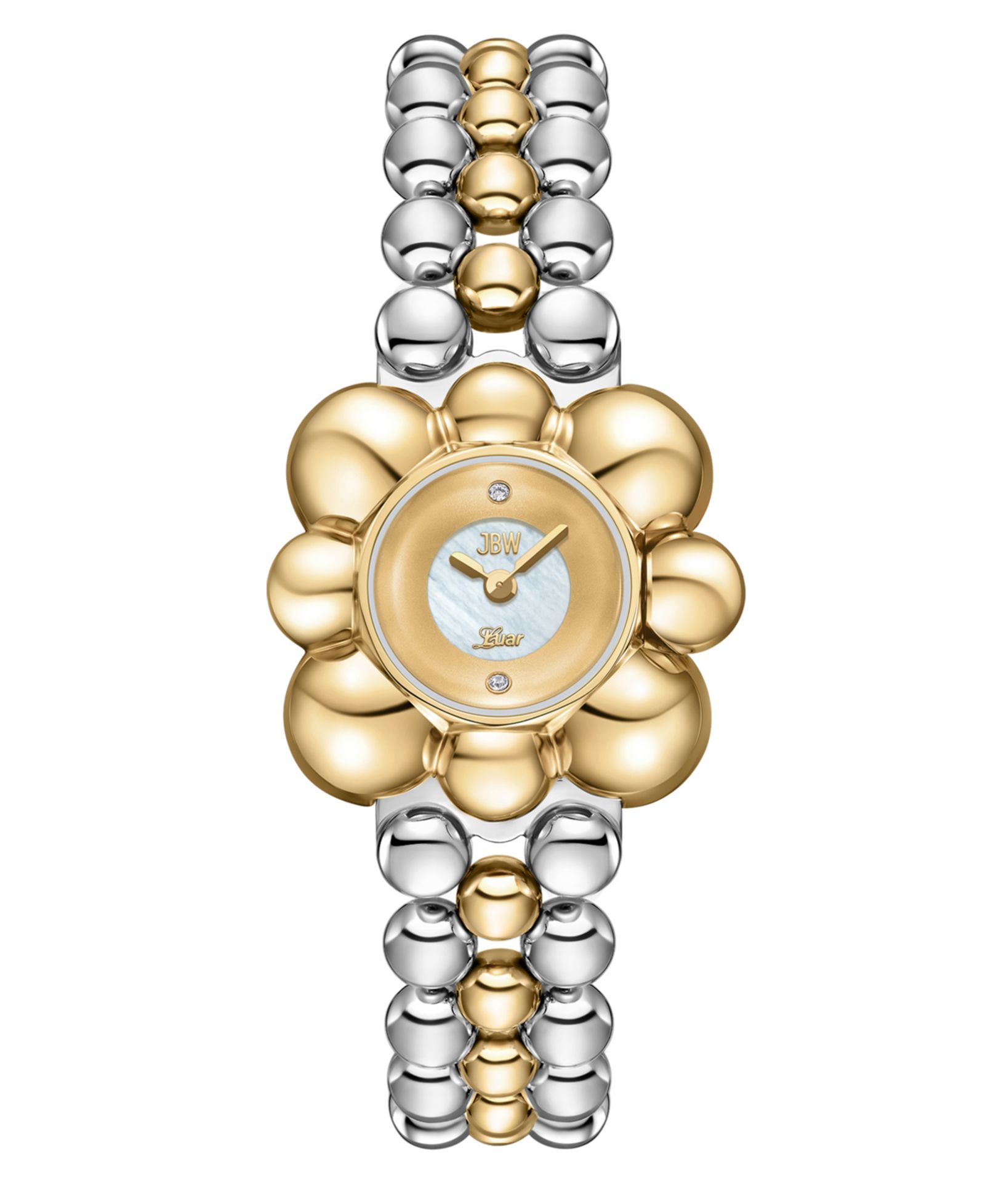 Мужские часы Jbw Atmosphere Swiss Quartz Two-Tone 18k Gold-Plated Stainless Steel, 30mm