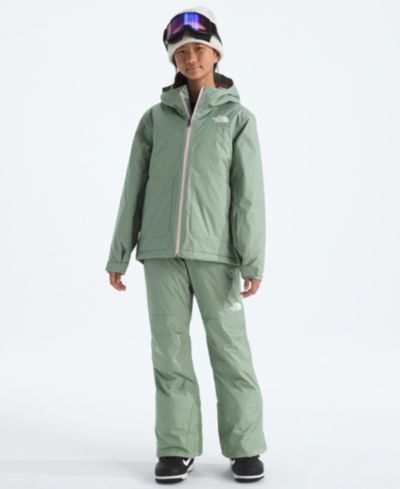The North Face детские водонепроницаемые утепленные брюки 6-16