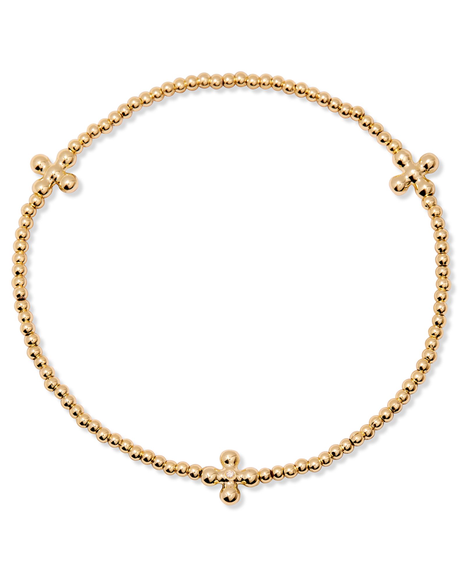 Браслет brook & york Rylee с бусинами в виде креста