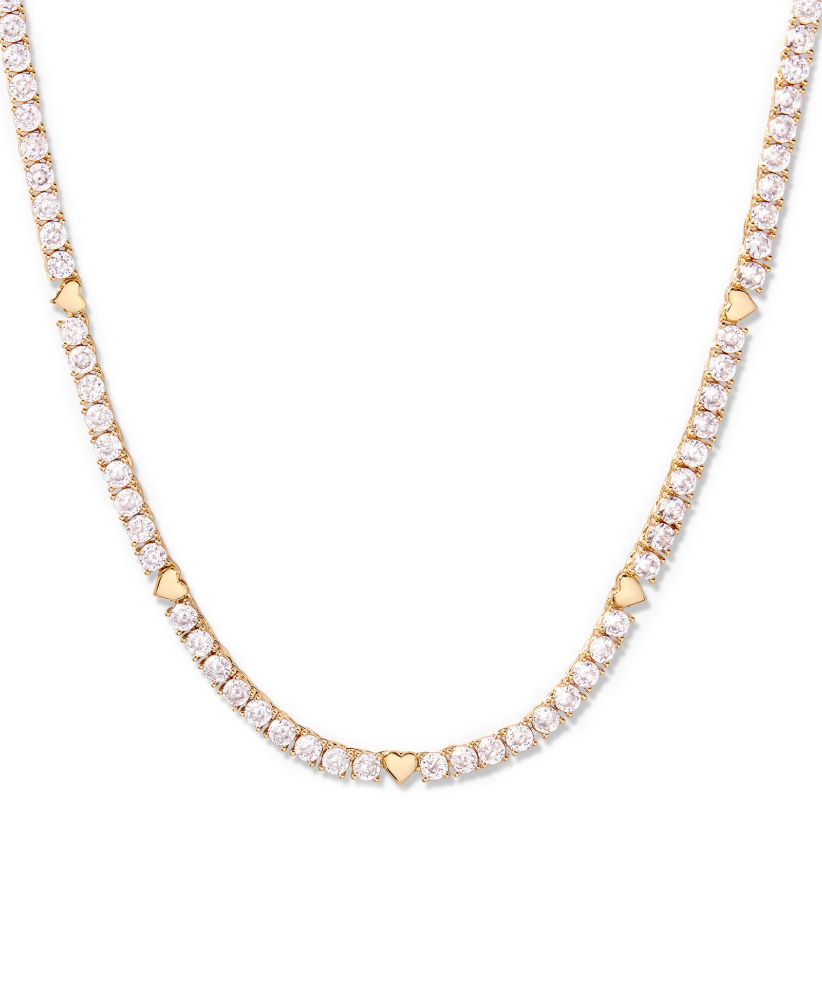 Теннисное ожерелье brook & york Coco Heart