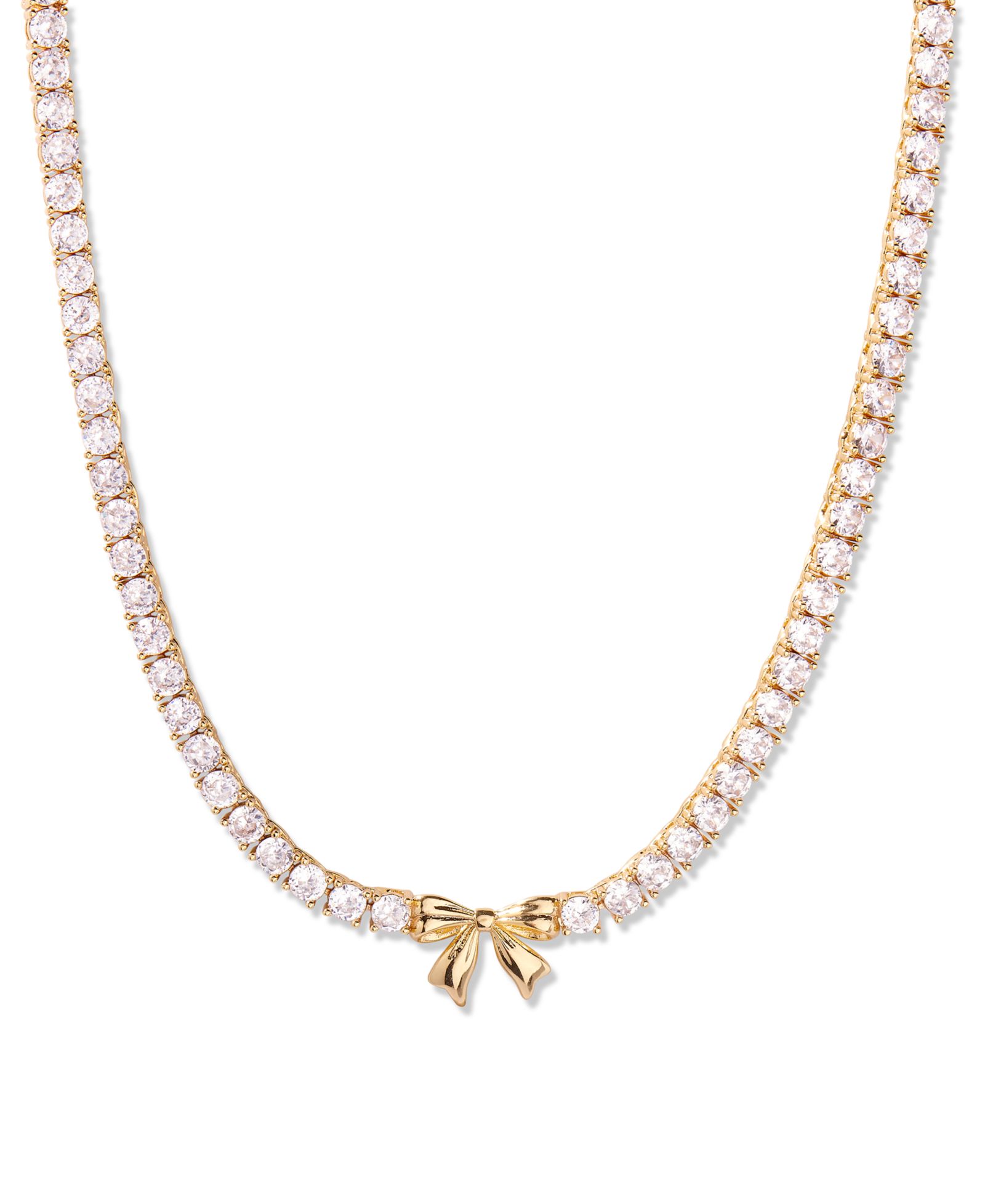 brook & york Coco Bow ожерелье Tennis