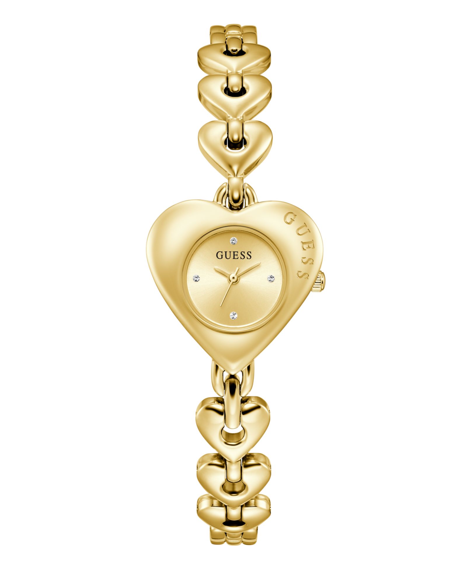 Женские часы GUESS Gold-Tone Analog, 28mm