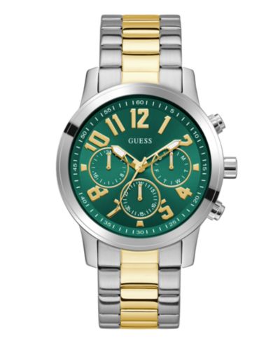 GUESS Мужские многофункциональные часы двухцветные 44mm