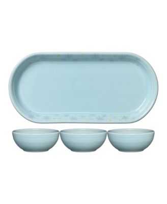 Fiesta Sky Snowflakes 4-Piece Condiment Set, Exclusively at Macy's