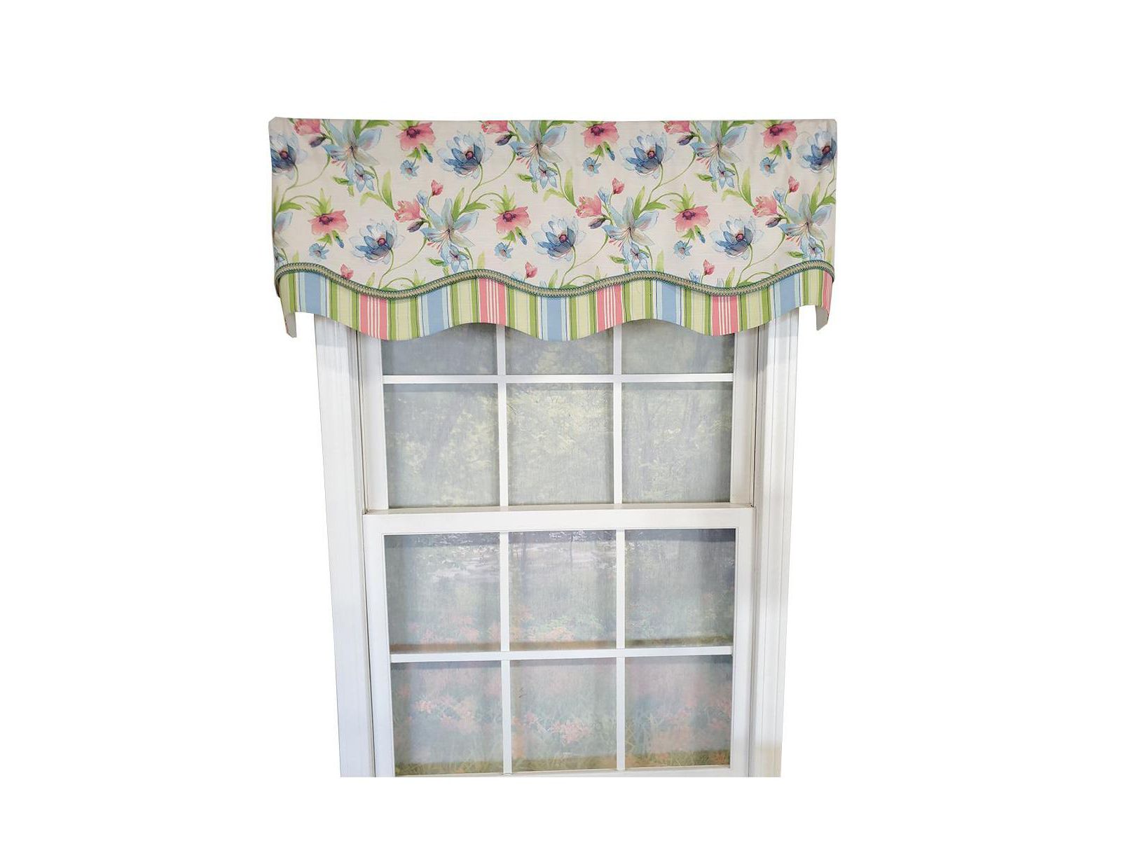 Занавеска RLF Home Flowers Bloom Glory 100% Cotton