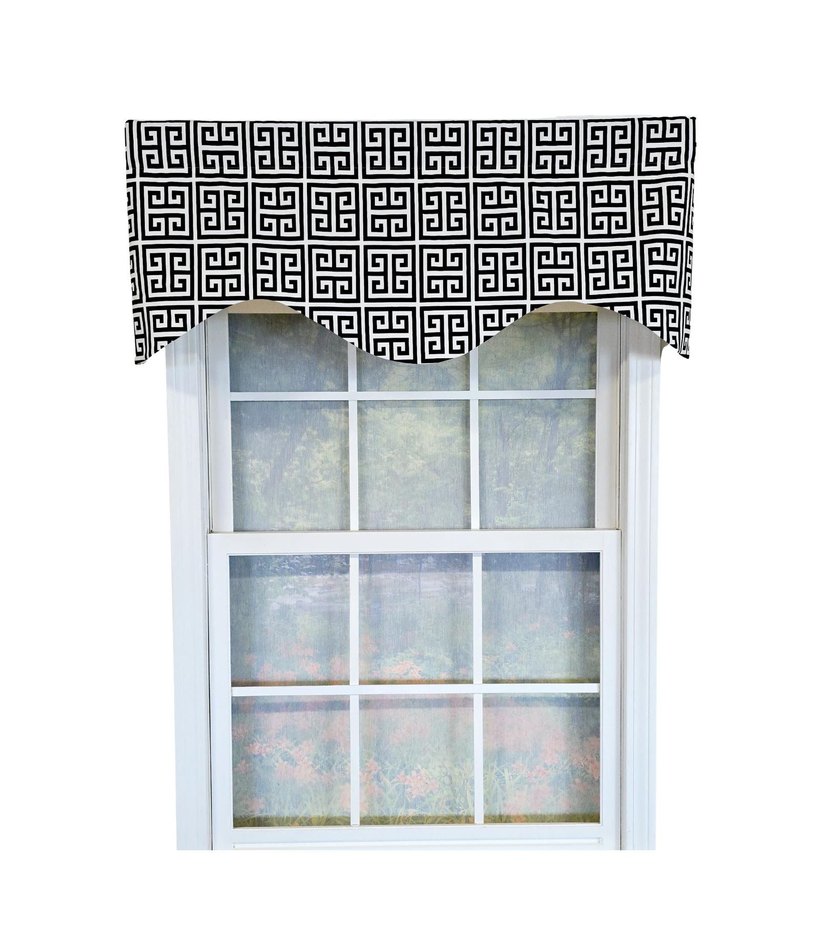 Занавеска RLF Home 100% Cotton Tower Cornice 50" x 17"