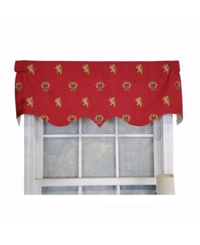 Декоративный валанс RLF Home в классическом средневековом стиле, 50" x 17"