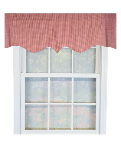 Занавеска RLF Home 100% Cotton Gingham Regal с подкладкой из полиэстера и хлопка
