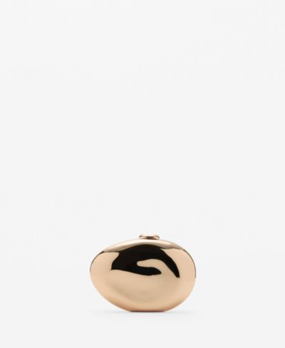 Mango Women's Oval Clutch Bag