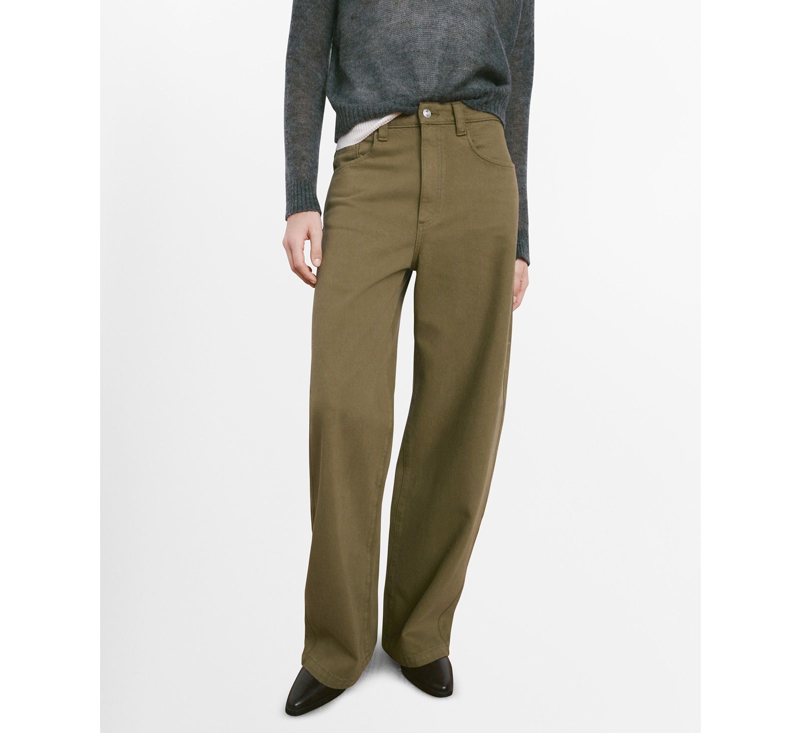 Mango Women's Mid-Rise Balloon Jeans
