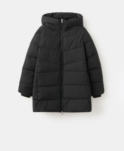 Mango Women's Hood Puffer Coat