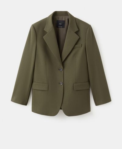 Mango Women's Double-Breasted Suit Blazer