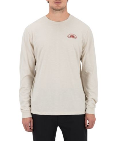 Hurley Мужской Sunshine Slub Crewneck Long-Sleeve T-Shirt