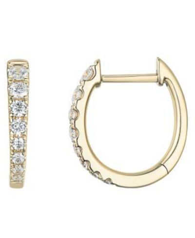 Серьги с бриллиантами 1/2 ct. t.w. в золоте 14k Yellow Gold