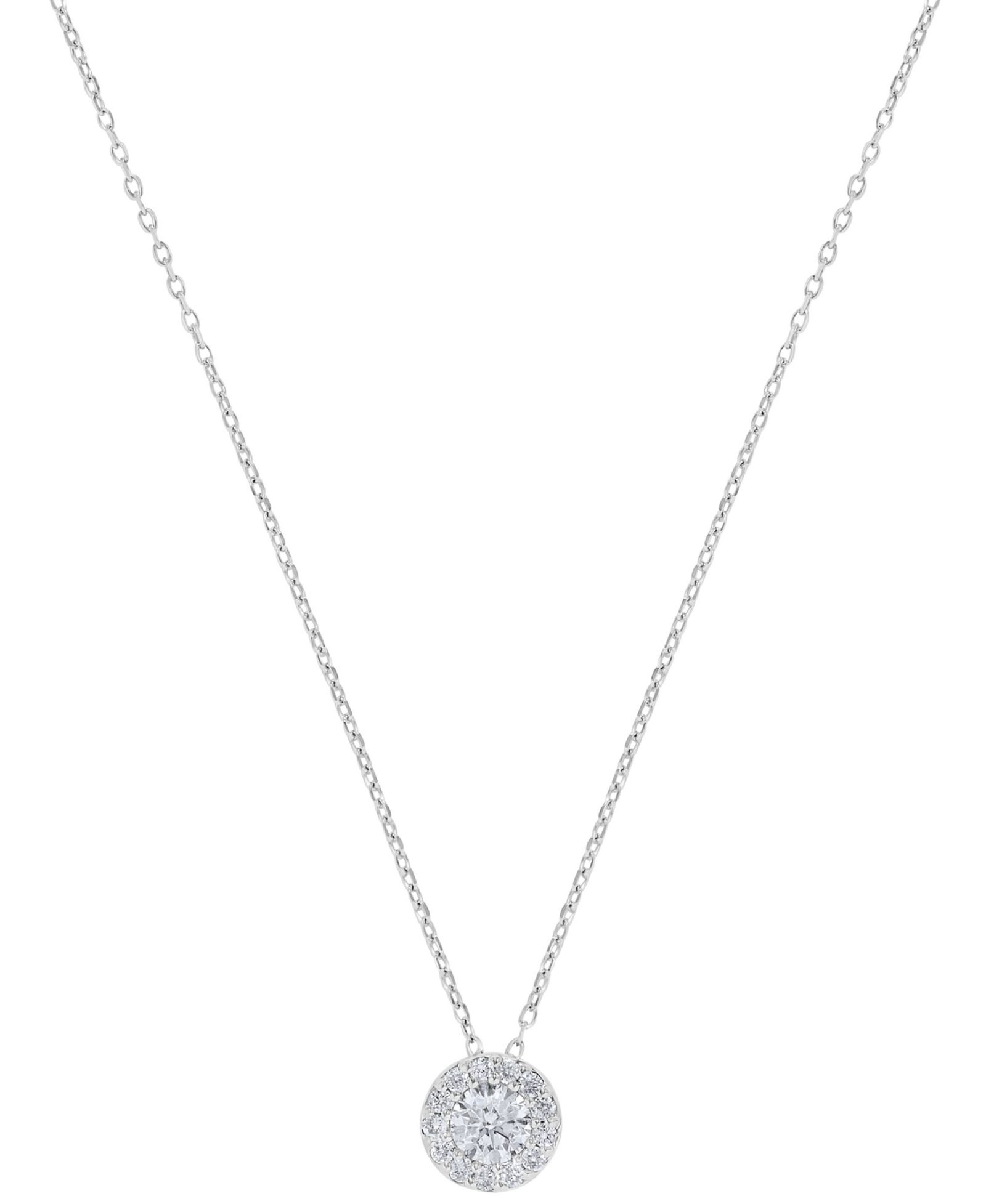 Подвеска Diamond Pendant Necklace (1/4 ct. t.w.) в 14k Yellow Gold от Macy's