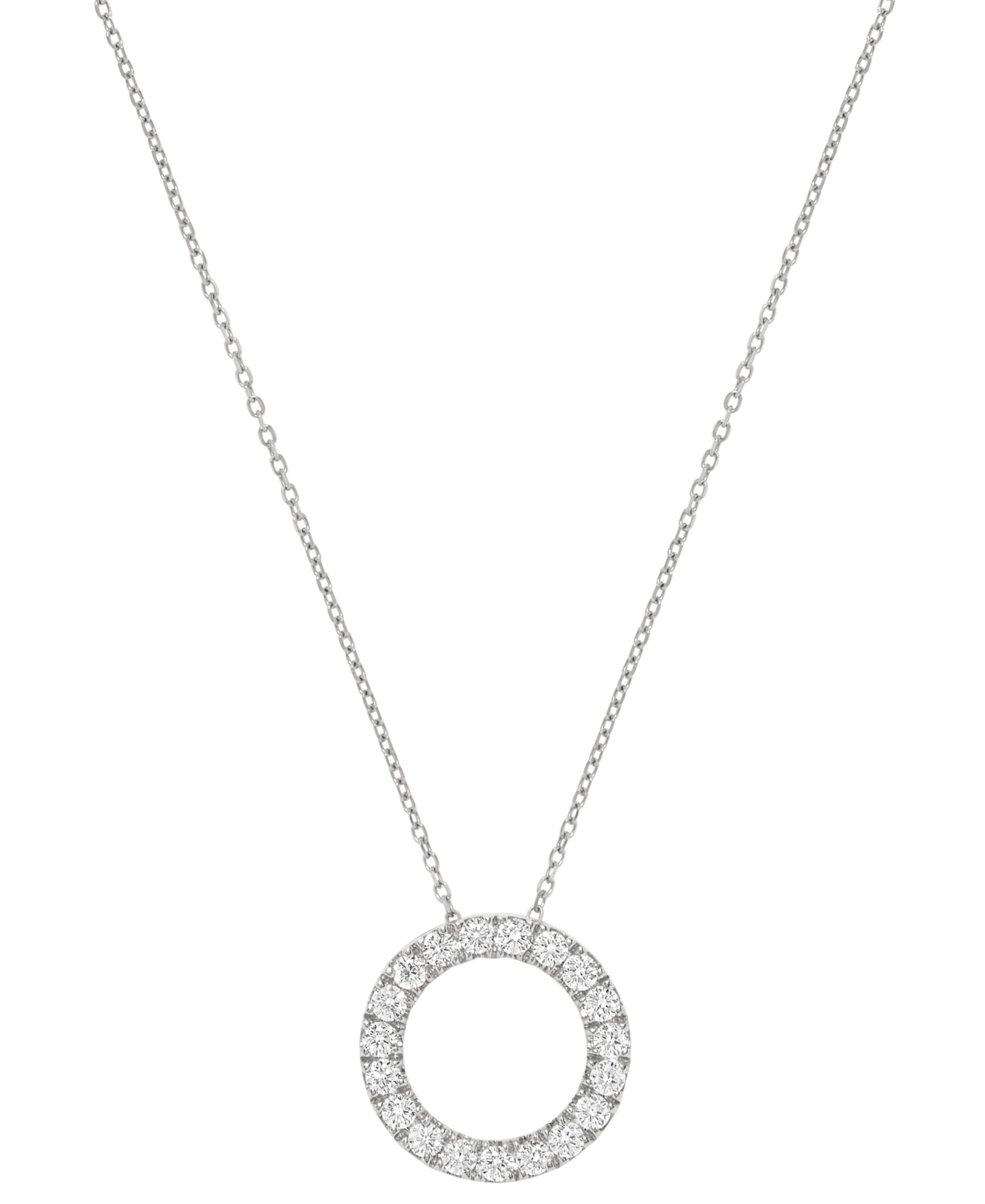 Macy's подвеска с бриллиантом (1/2 ct. t.w.) в 14k желтом золоте