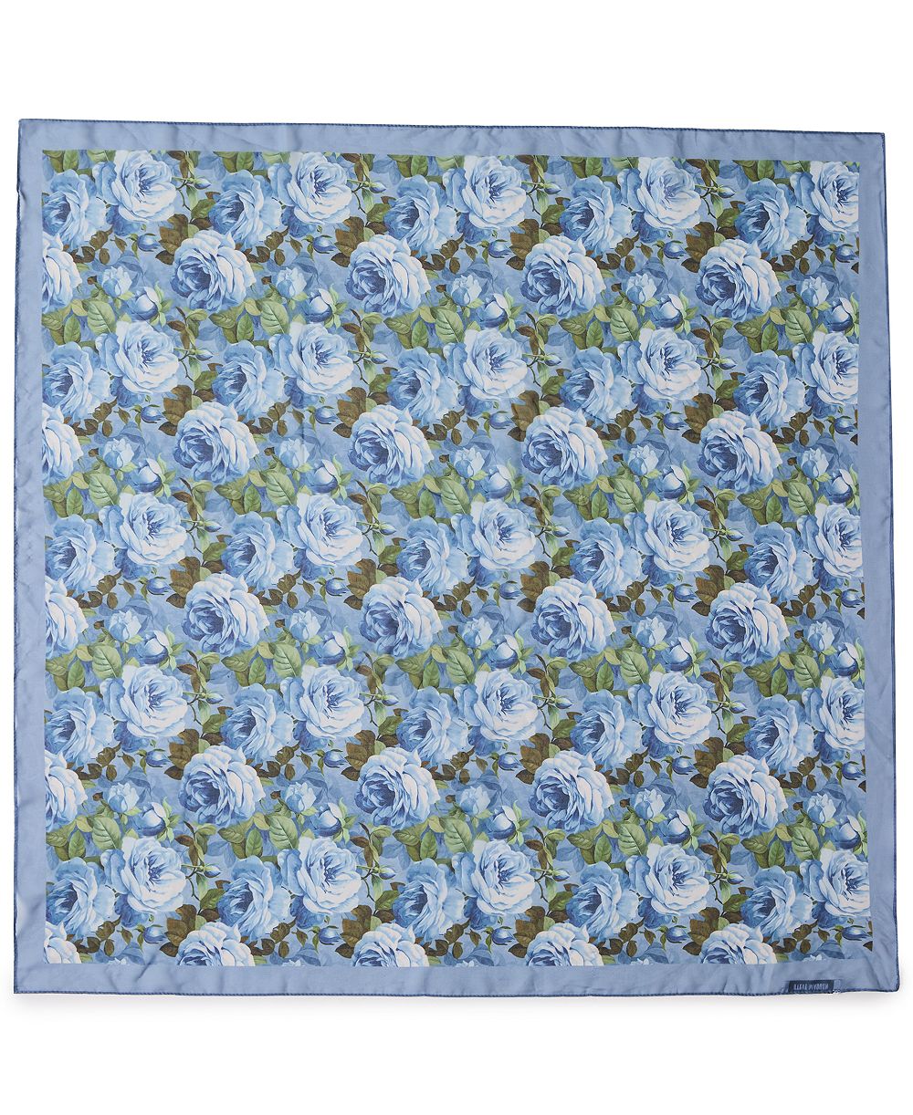 Steve Madden Vintage-Inspired Floral Square Scarf