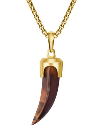Мужская золотая подвеска Bulova Pendant Necklace