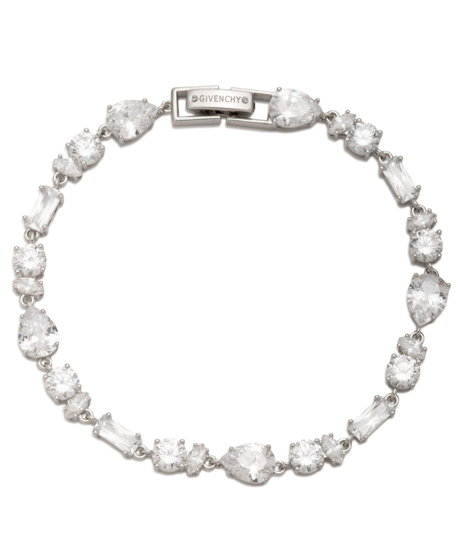 Браслет Givenchy Cubic Zirconia Open Flex