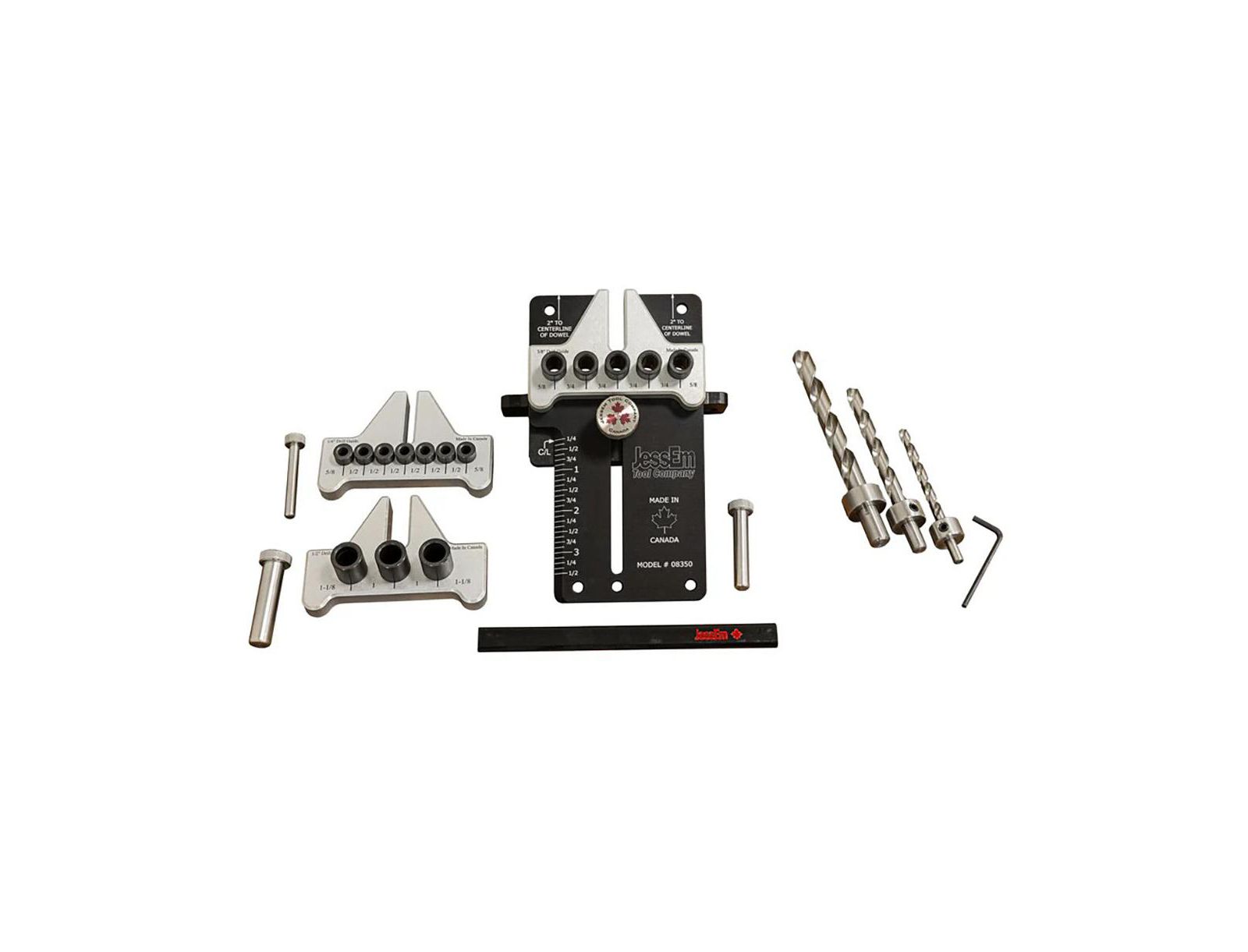 JessEm 08350MK Dowelling Jig Master Kit Precision Woodworking Joinery Tools