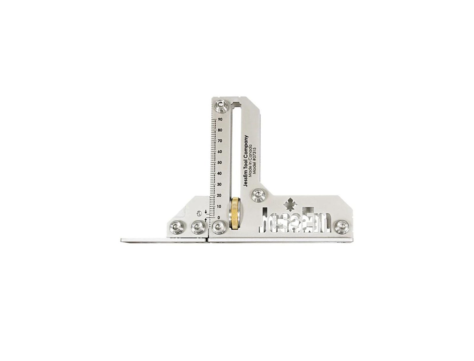 Шаблон JessEm 07315 14 Gauge Stainless Steel Tool Setting Gauge - Metric - Large