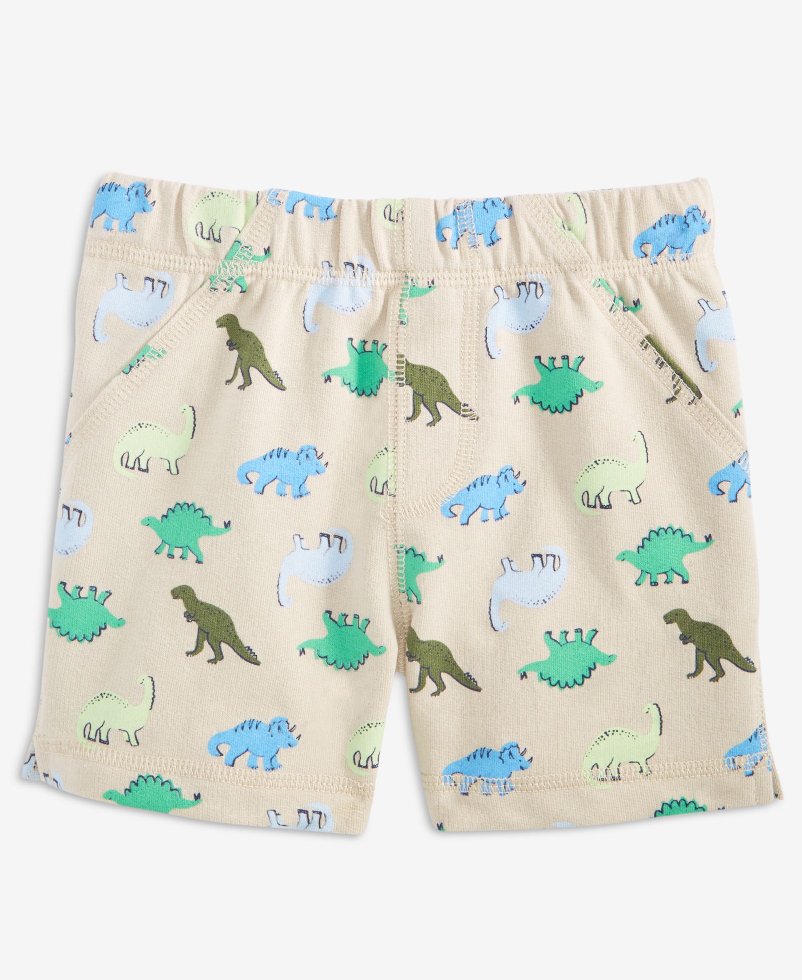First Impressions Baby Boys' 3M-24M Mix and Match French Terry Dino Family Printed Shorts, Macy's Exclusive