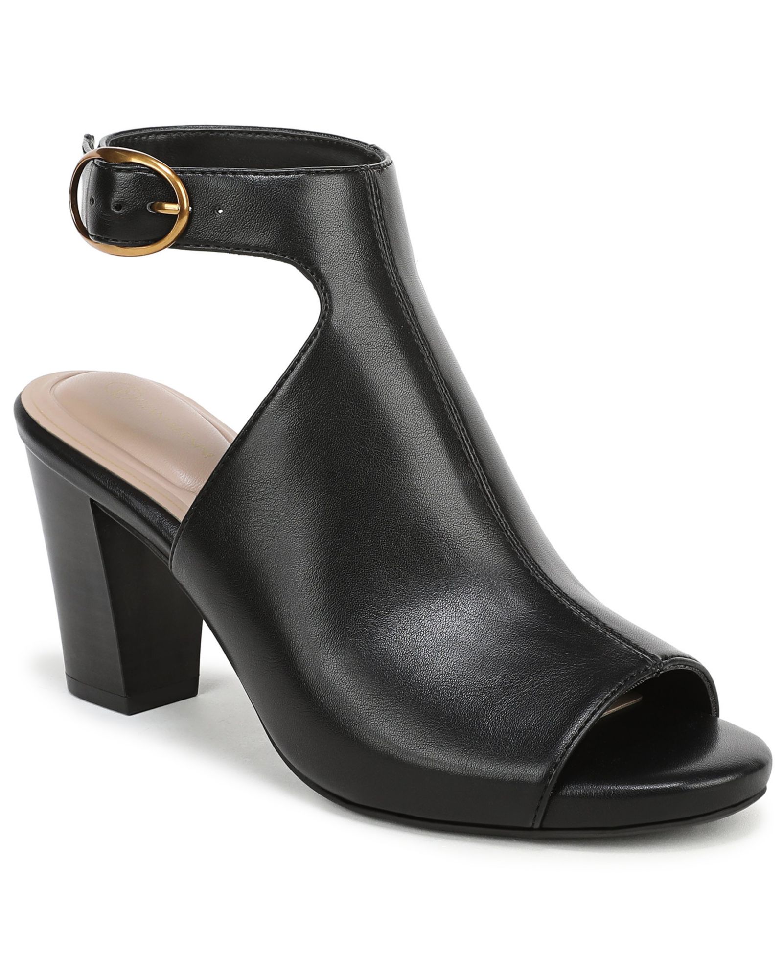 Женские ботильоны Giani Bernini Olliee Peep Toe Block Heel Shooties