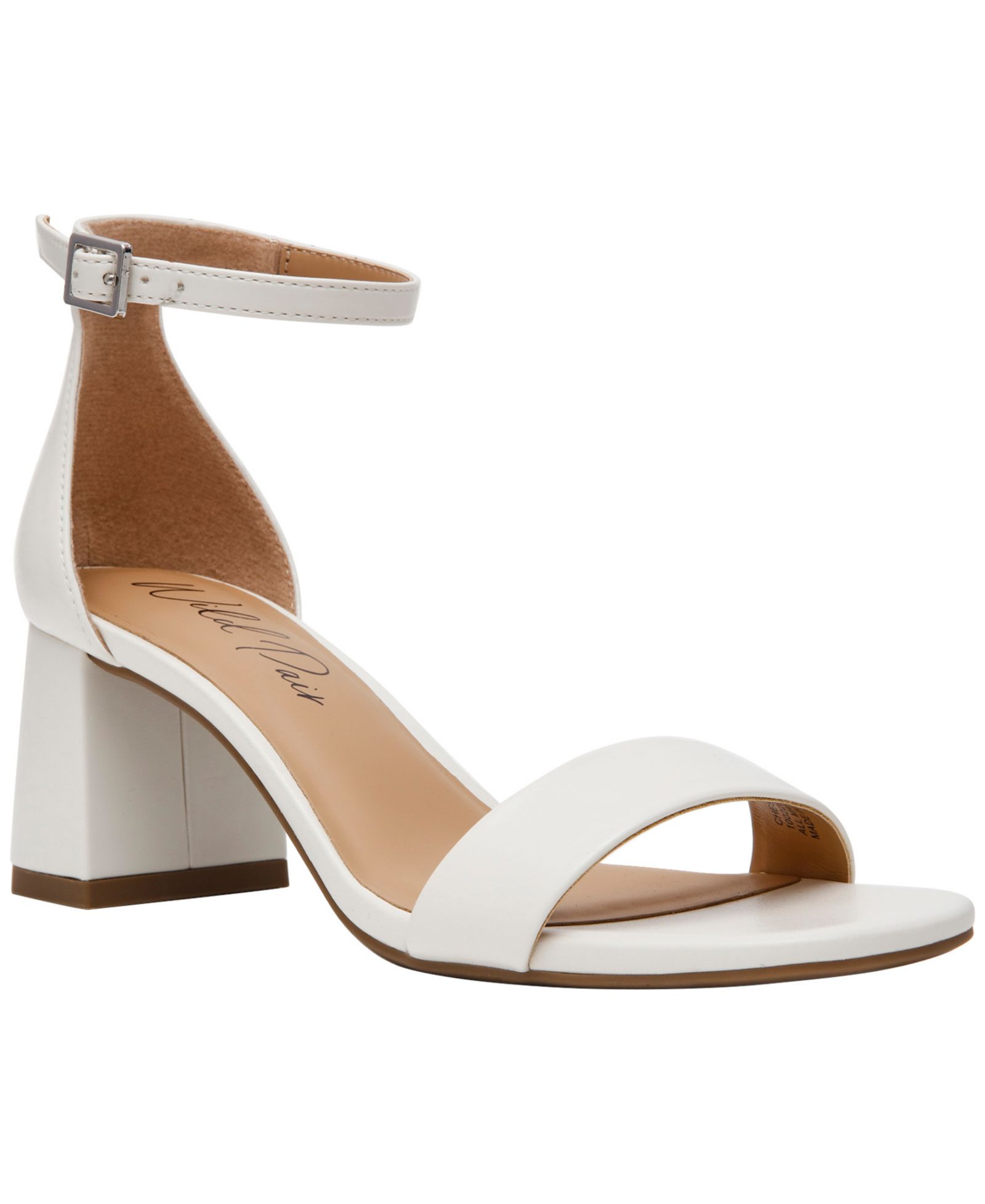 Wild Pair Women's Chessie Block Heel Sandals, Macy's Exclusive