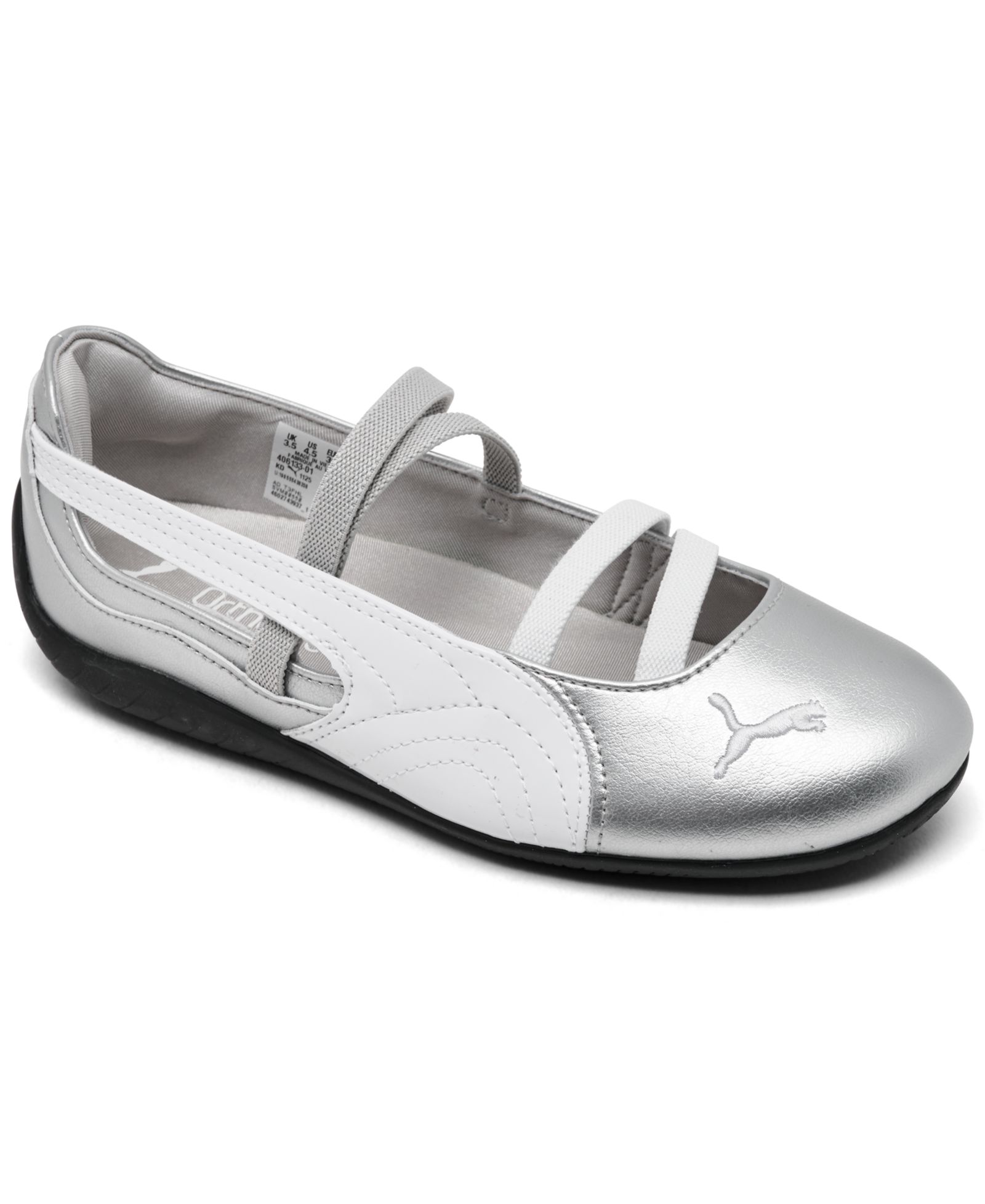 Puma Big Girls Speedcat Ballet Metallic Mary Jane Casual Shoes from Finish Line