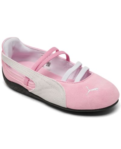 Детские повседневные туфли Puma Speedcat Ballet из замши
