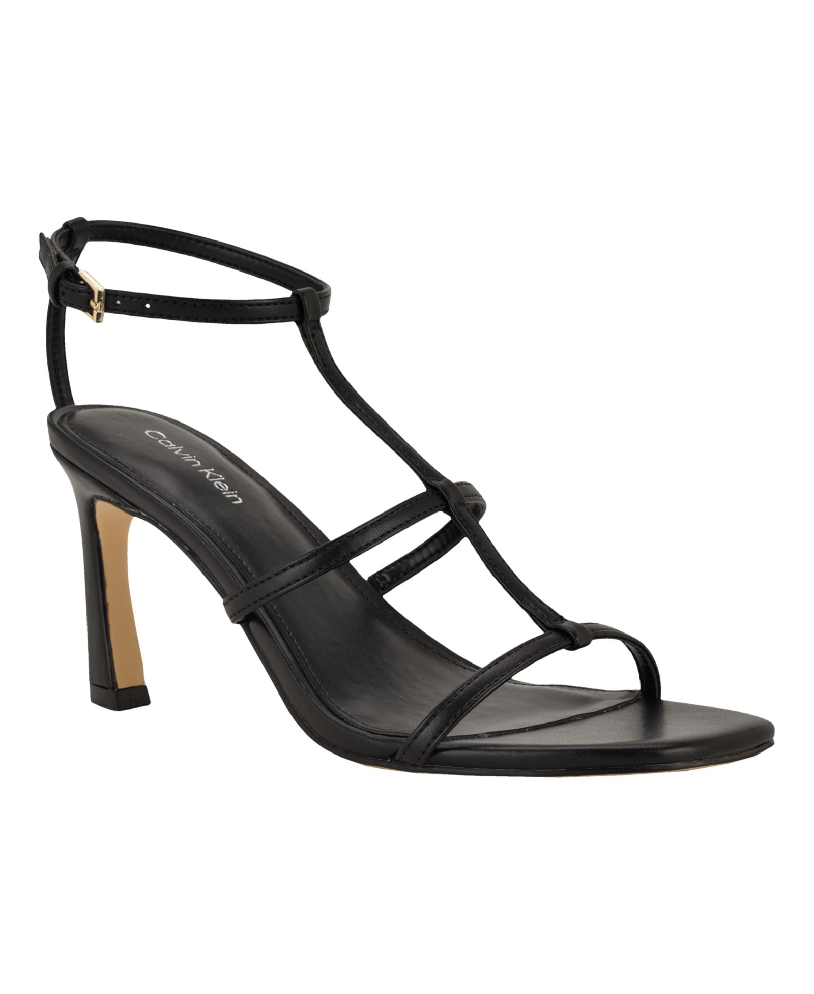Calvin Klein Women's Pelara Caged Strappy Stiletto Sandals