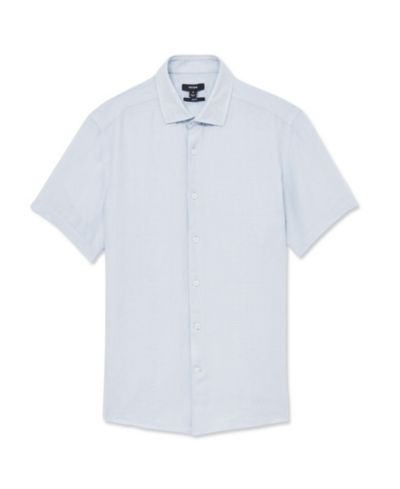 Мужская льняная рубашка REISS Holiday Short-Sleeve