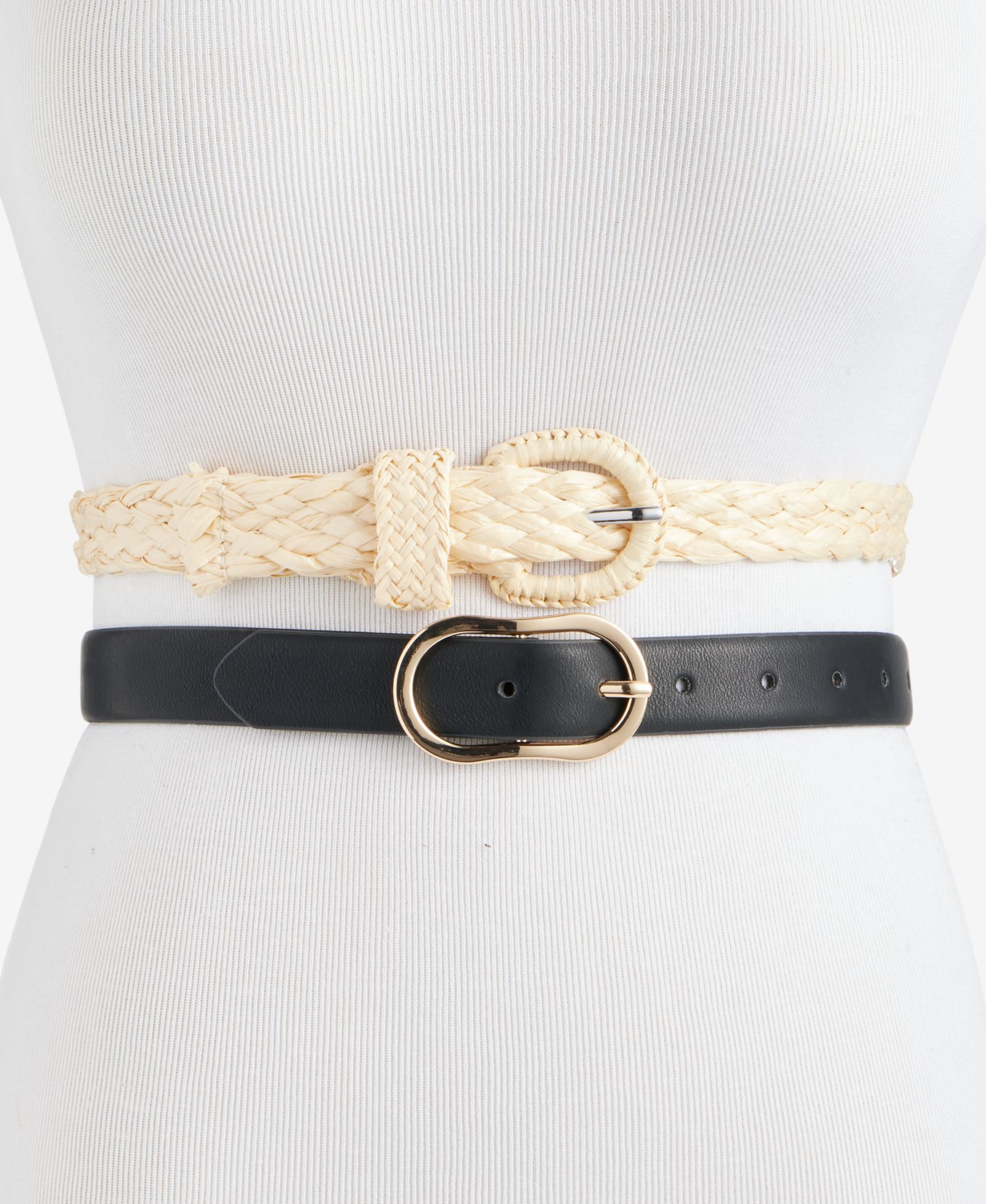 On 34th 2-Pc. Seasonal Braid and Pant Belt Set, Macy's Exclusive