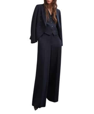REISS Женские широкие брюки для костюма Gabi High-Waisted
