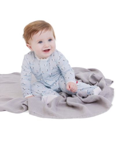Набор Magnetic Me Baby Boys' Magnetic Footie, Bib, and Blanket 3-Piece Set