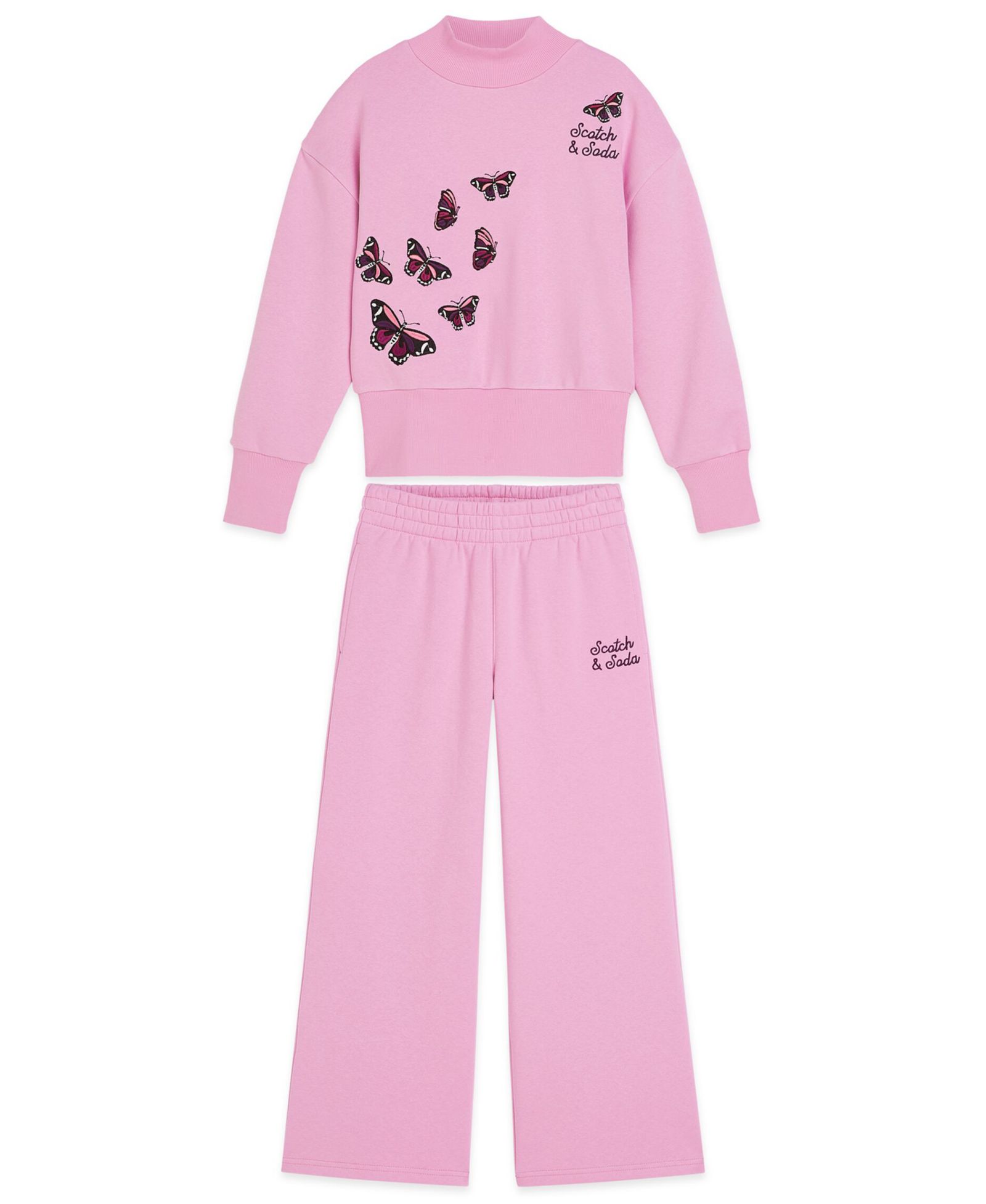 Комплект из 2-х предметов SCOTCH & SODA Girls' Toddler 2T-4T Long-Sleeve Top и Joggers