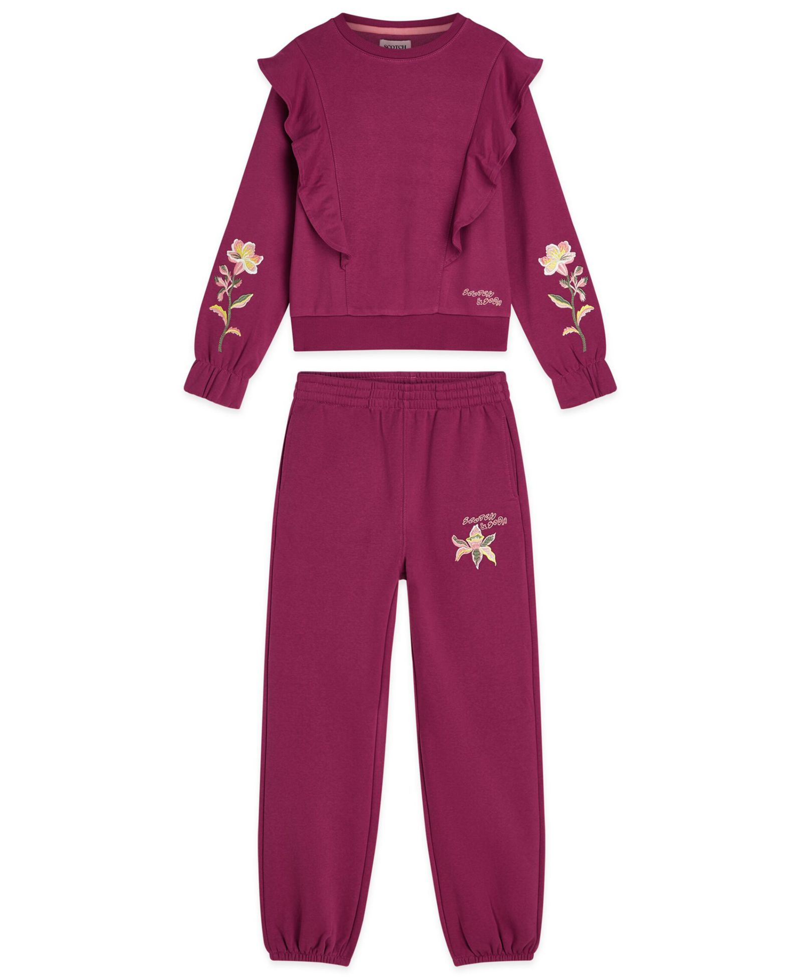 SCOTCH & SODA Детский комплект Fleece Sweatshirt and Joggers 2-Piece
