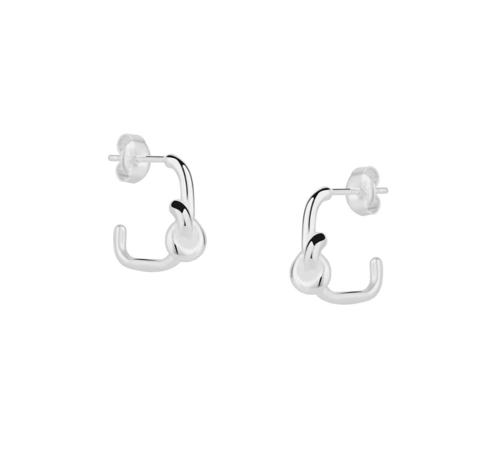 Серьги Spero London Semi Hoop Knot
