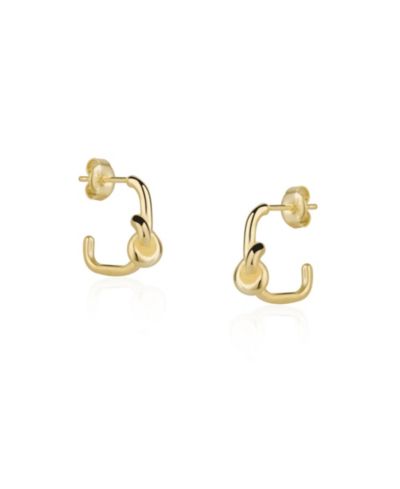 Серьги Spero London Semi Hoop Knot