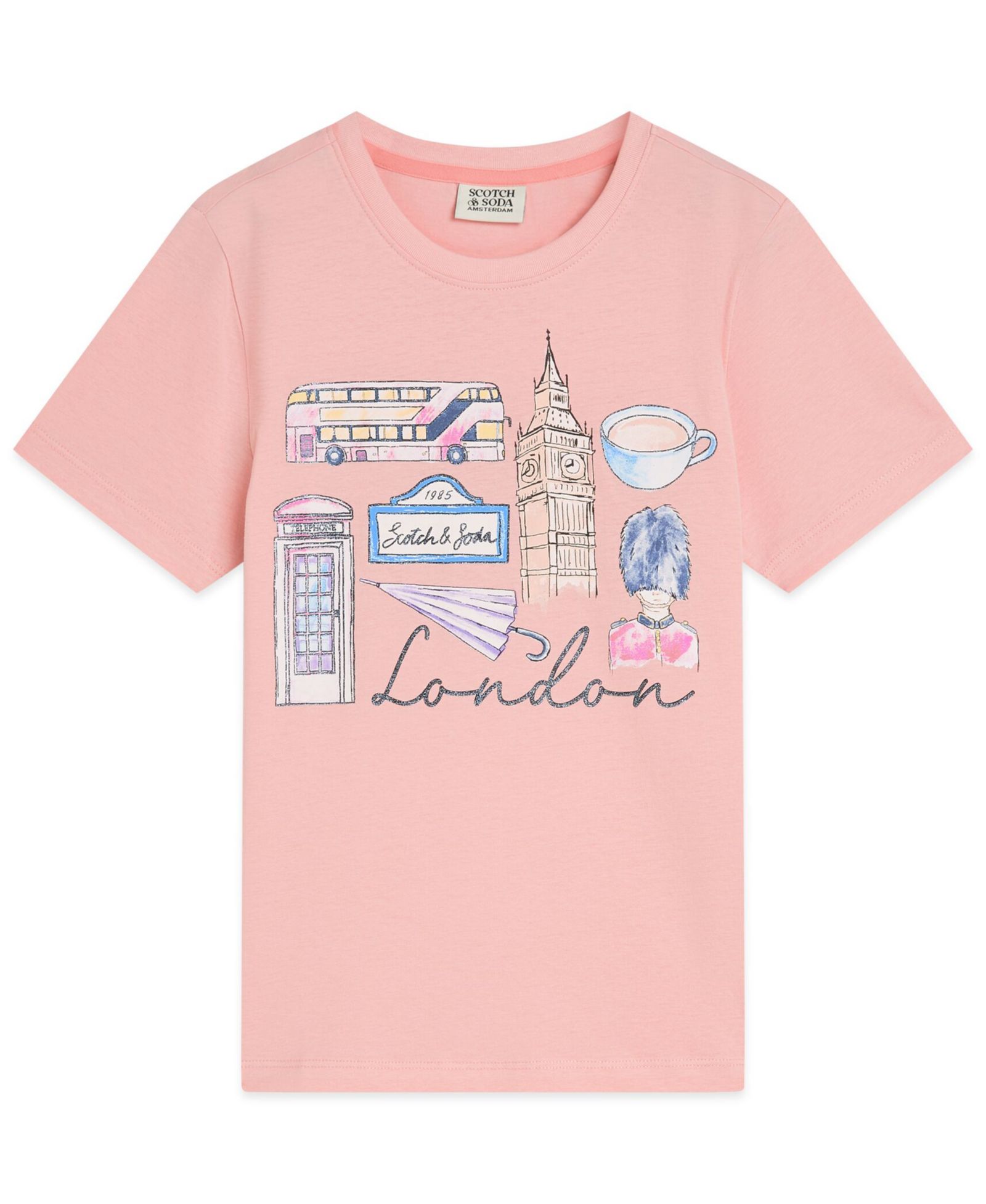 Детская футболка SCOTCH & SODA London Graphic 4-6X