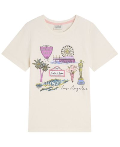 SCOTCH & SODA Детская футболка с графическим принтом LA 4-6X