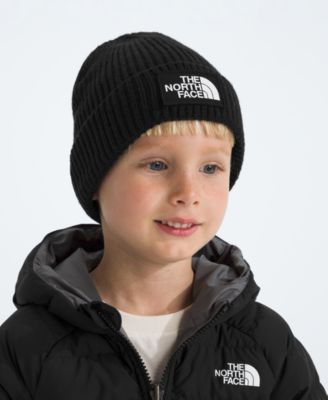 The North Face Boys' Logo Cuffed Beanie
