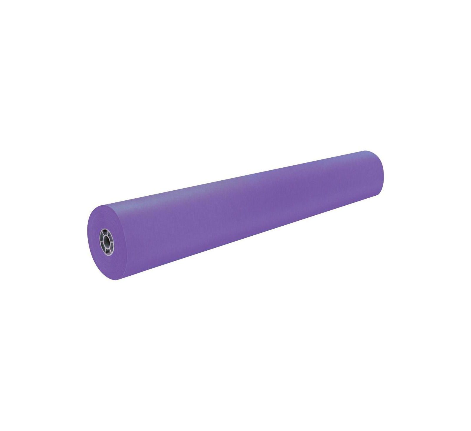 Pacon Rainbow Colored Kraft Paper Roll - 36" x 1000' - Purple