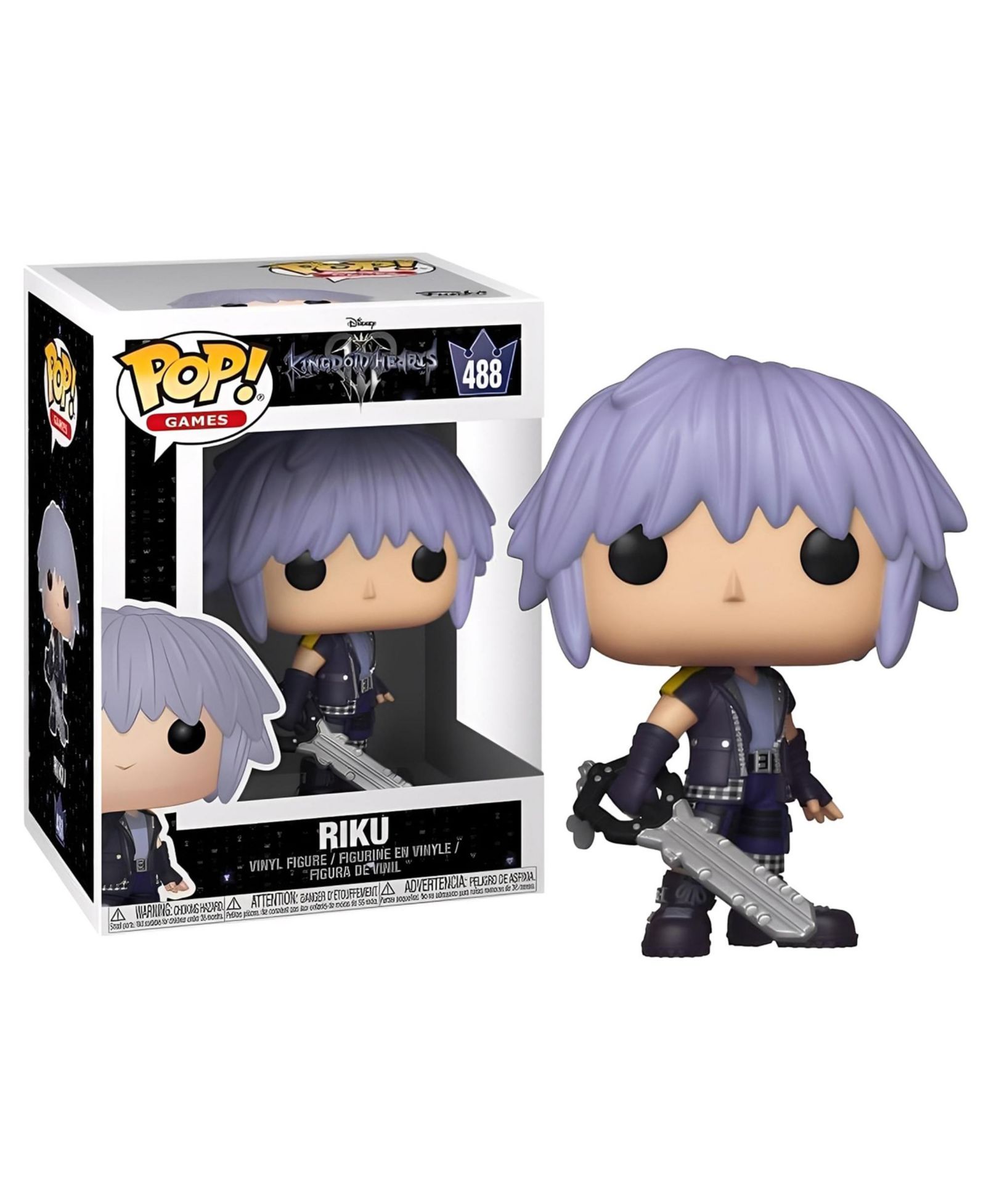 Funko Kingdom Hearts 3 фигулка Funko POP Vinyl Riku