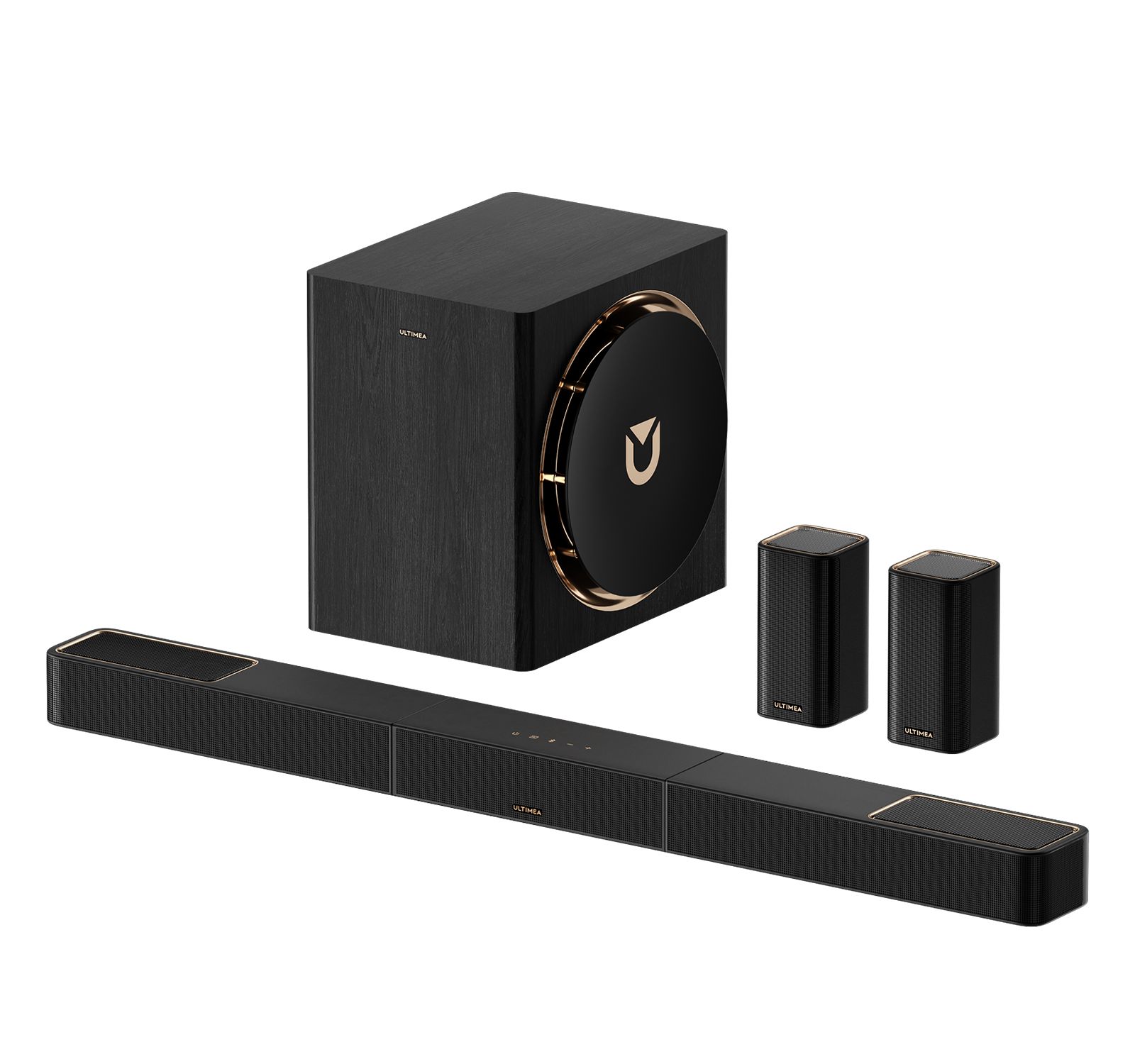 Ultimea Skywave X60 7.1.4-Channel 840W Dolby Atmos Wireless Soundbar