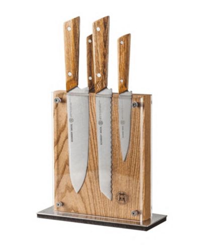 Schmidt Brothers Hex 5-Pc. Knife Block Set