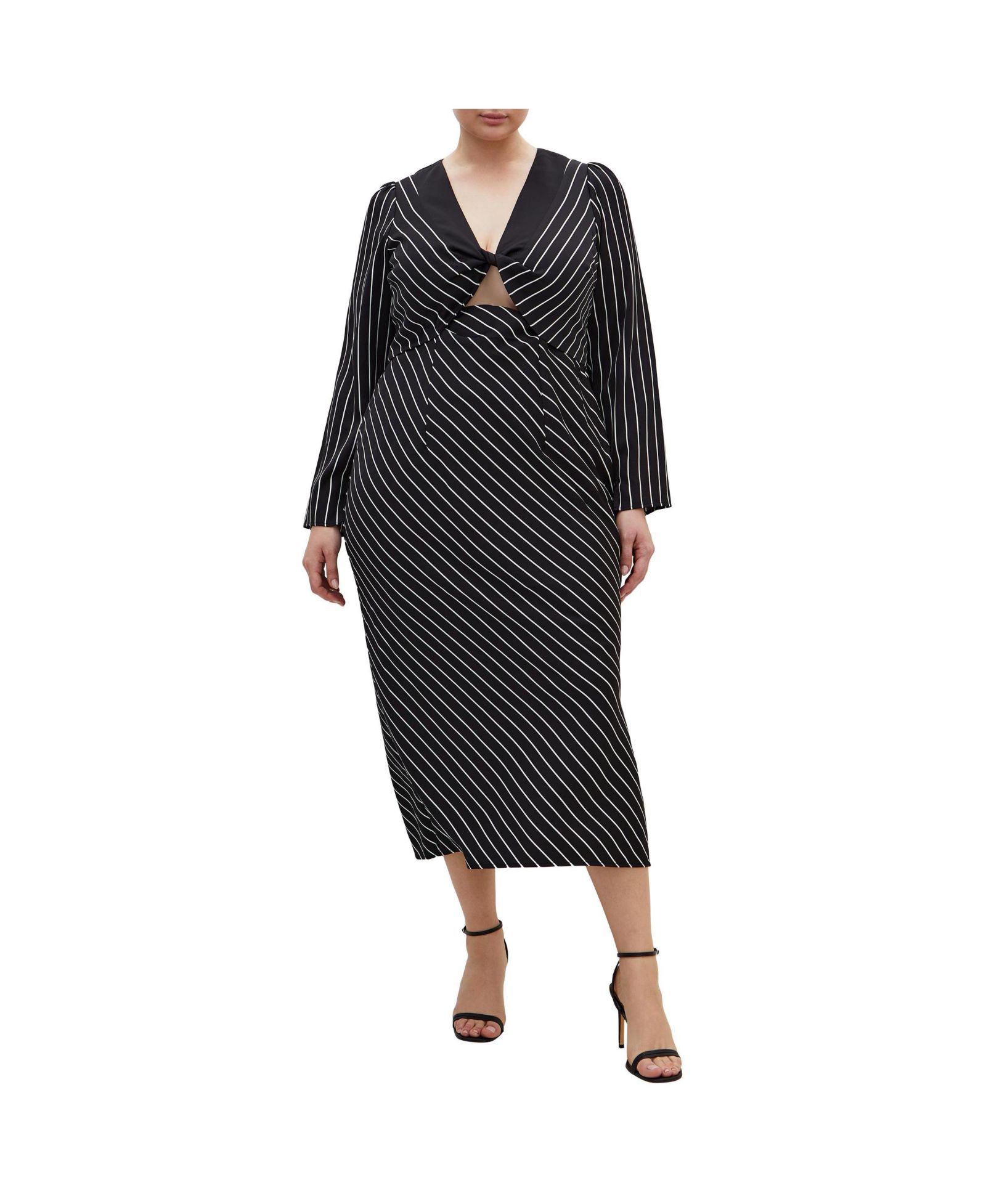 CITY CHIC платье Enya Border, Plus Size