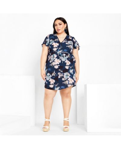 Платье CITY CHIC Plus Size Megan Print